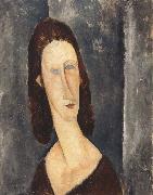 Blue Eyes or Portrait of Madame Jeanne Hebuterne (mk39)